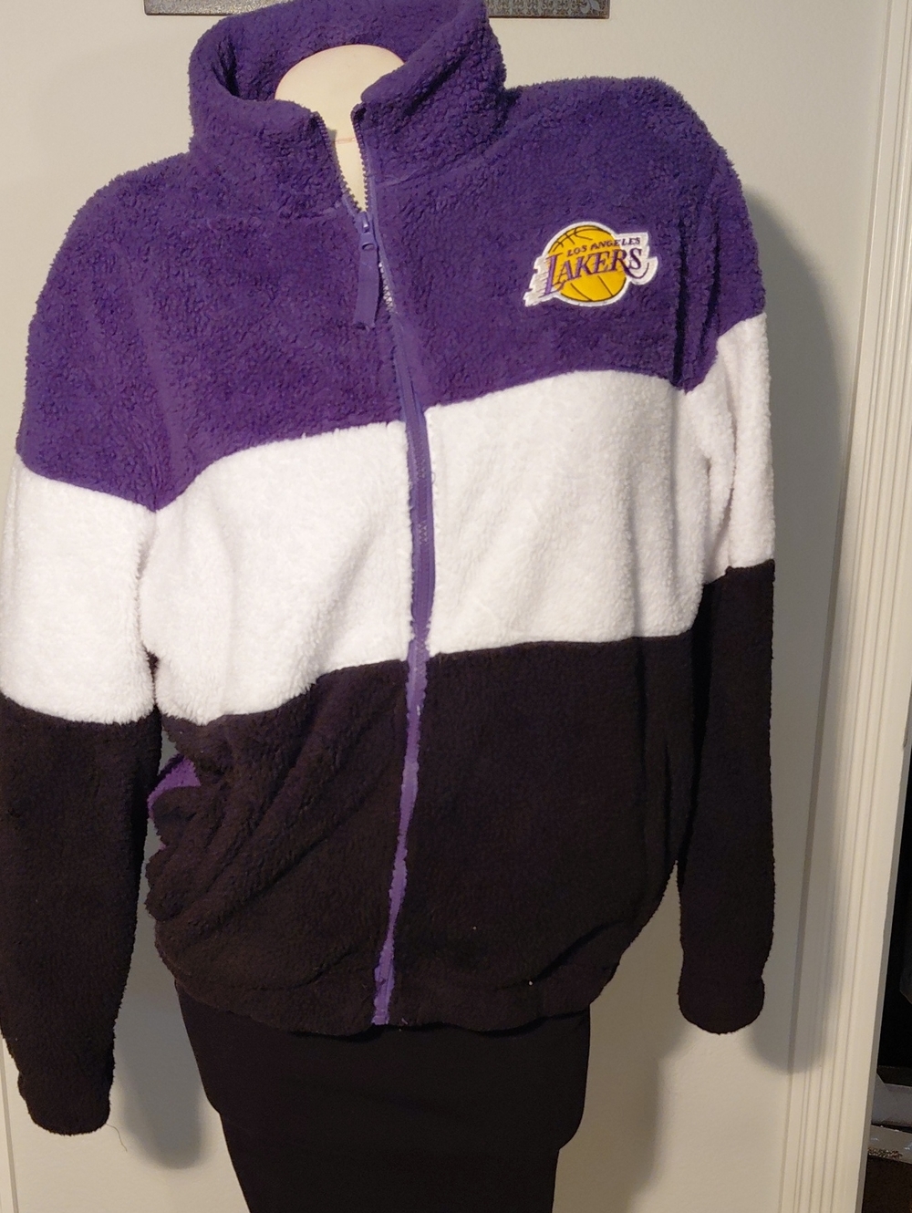 Los Angeles Lakers Plush Zip-Up Jacket